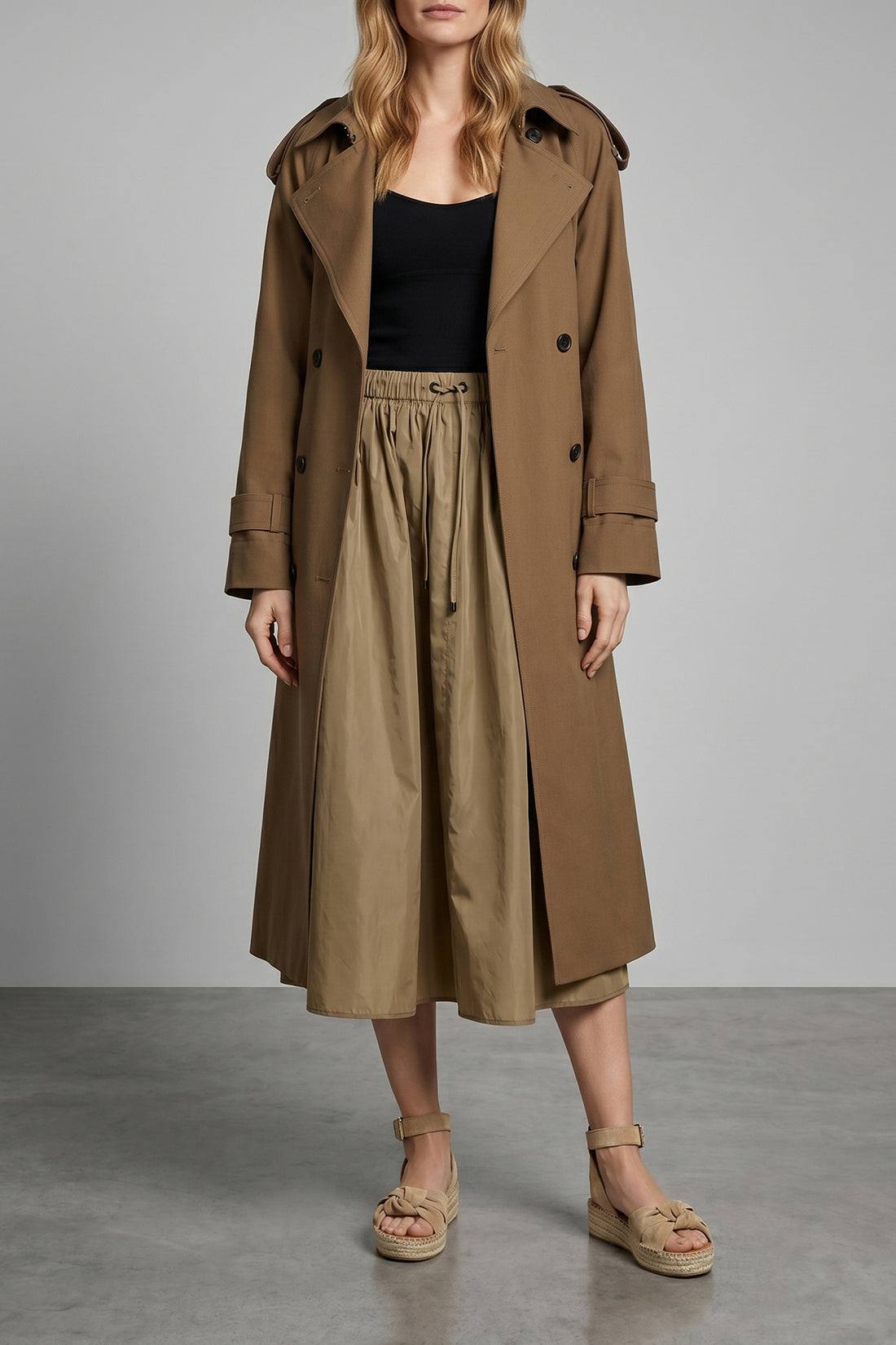 MAX MARA XL mxmepica top in pure wool yarn worked in fabric stitch