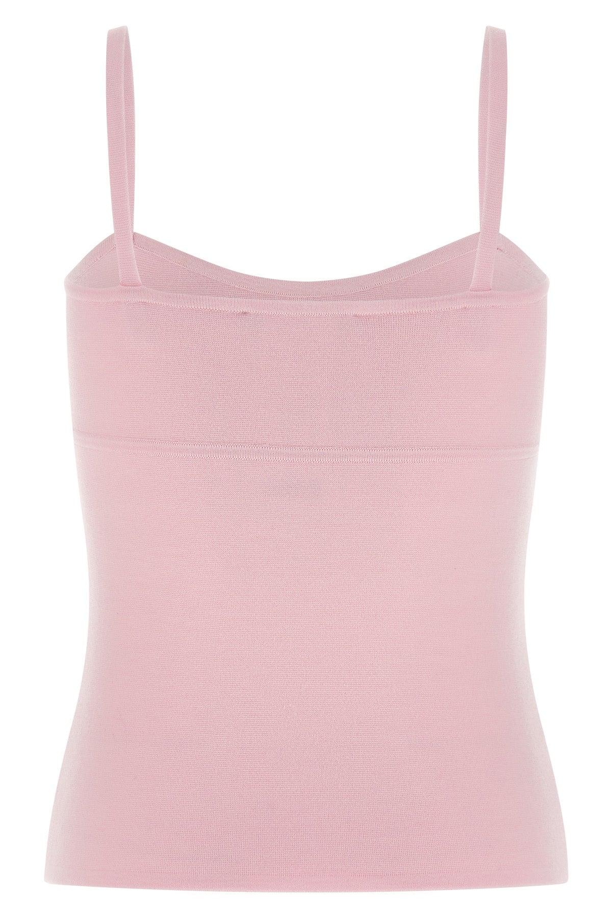 mxmepica top in pure wool yarn worked in fabric stitch