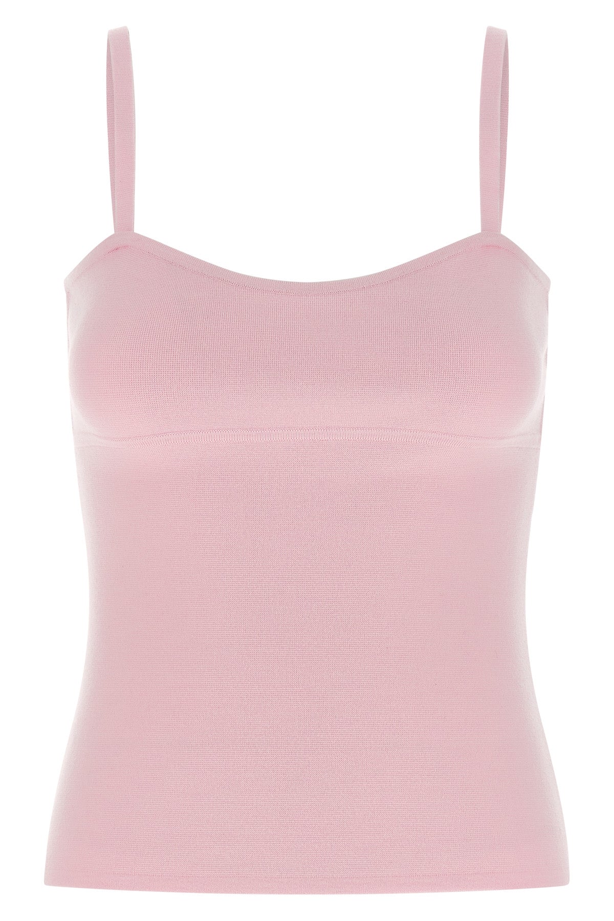 mxmepica top in pure wool yarn worked in fabric stitch