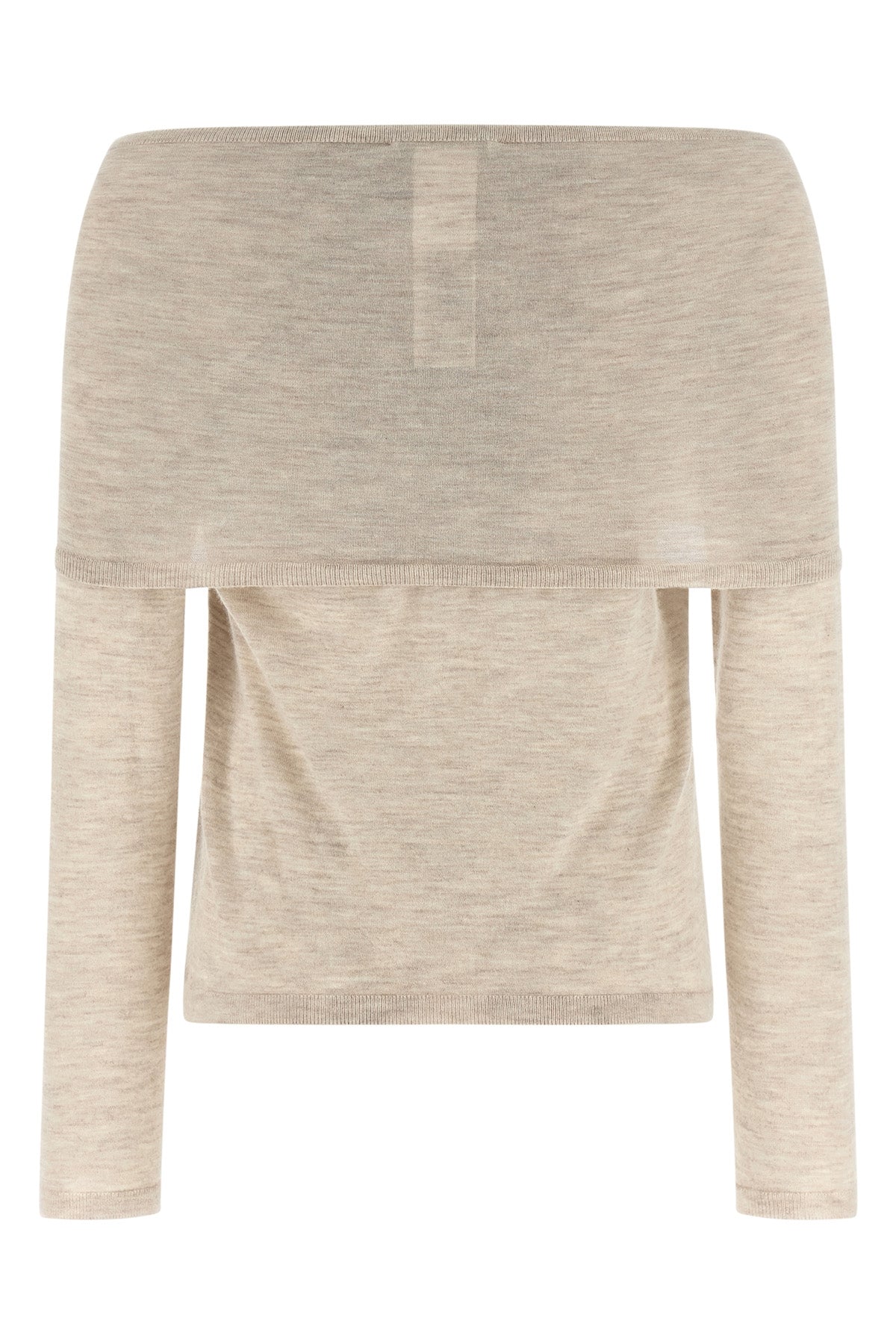 mxmfaretra sweater in light pure cashmere mélange yarn