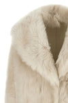 blancha butter-colored toscana shearling jacket redefines the codes of winter