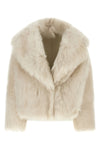 blancha butter-colored toscana shearling jacket redefines the codes of winter