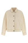 mxpnettare denim-effect cotton blend jersey overshirt