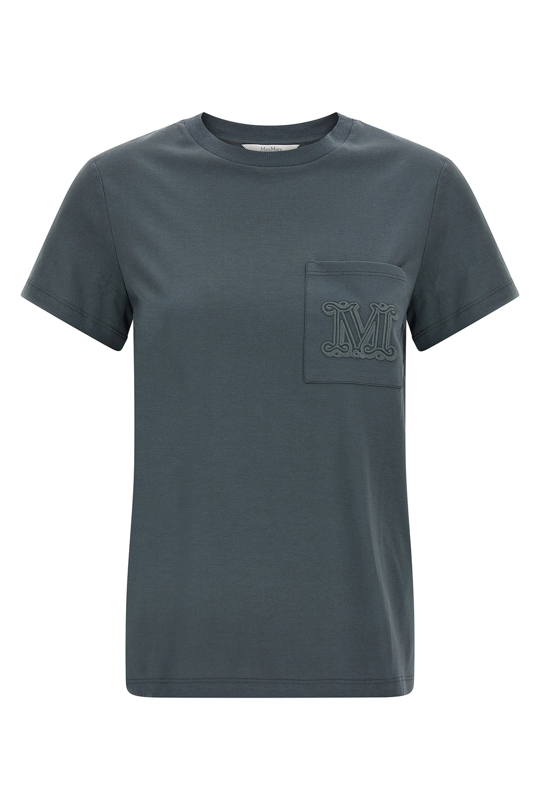 MAX MARA XS papaia cotton jersey crew neck t-shirt