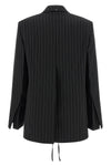 spxdivina blazer jacket in stretch stretch wool gabardine