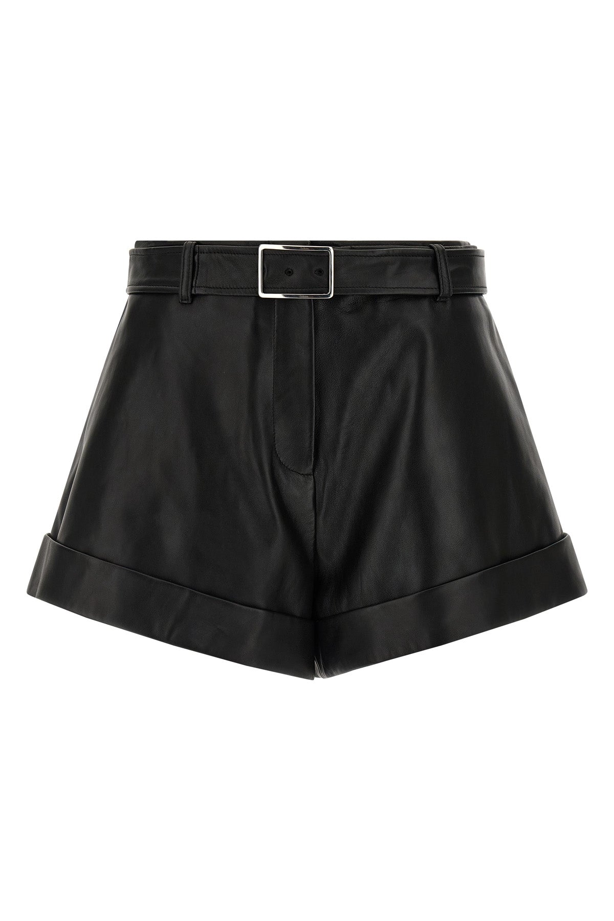spxvasaio leather shorts