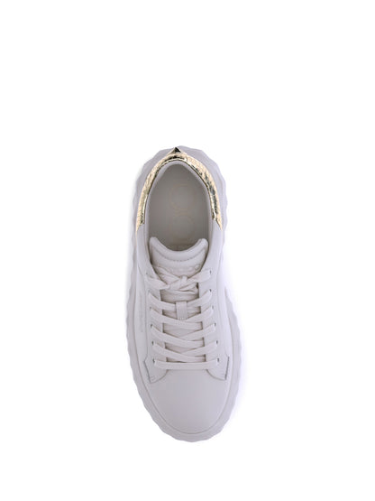 JIMMY CHOO 36 diamond maxi sneakers