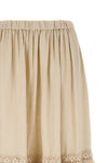 wkipallore long linen skirt