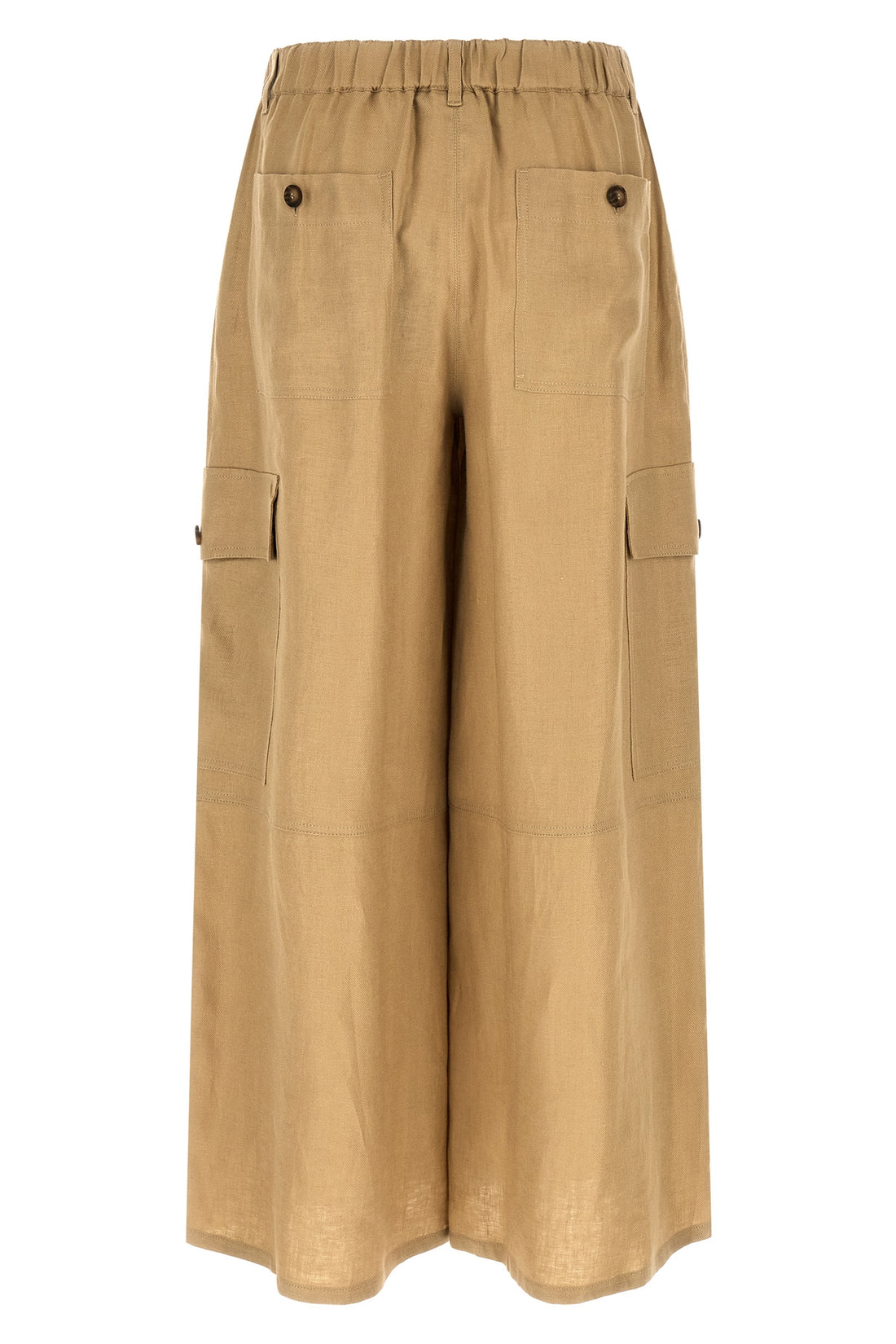 WEEKEND MAX MARA 36 wikfinale cargo pants in linen