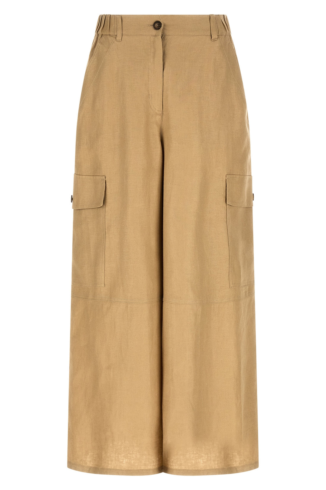 WEEKEND MAX MARA 36 wikfinale cargo pants in linen
