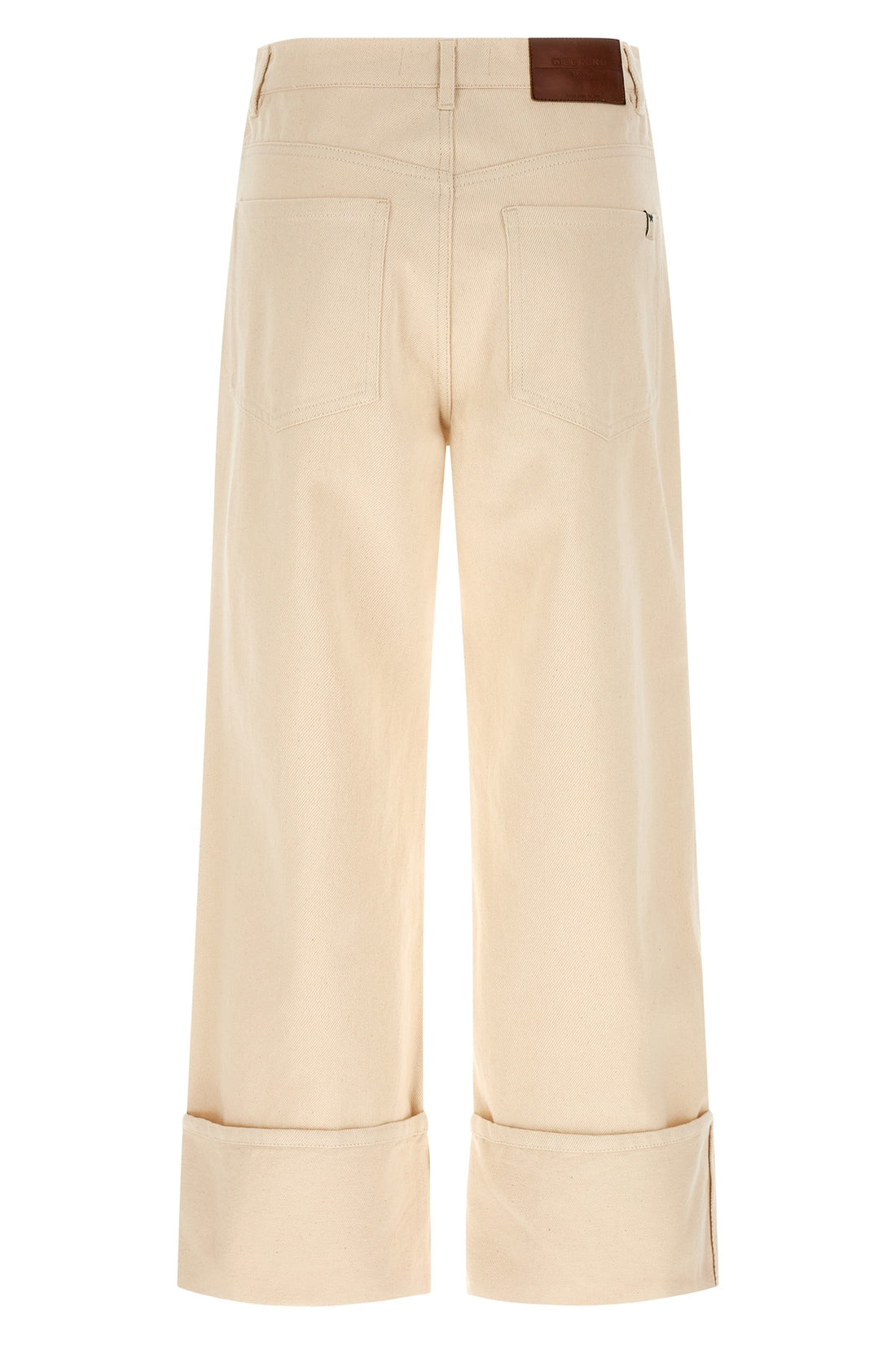 WEEKEND MAX MARA 38 wkdgesto pure cotton bull pants