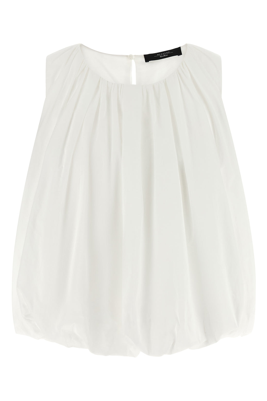WEEKEND MAX MARA L wkiangel double-layer cotton poplin top