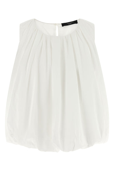 wkiangel double-layer cotton poplin top