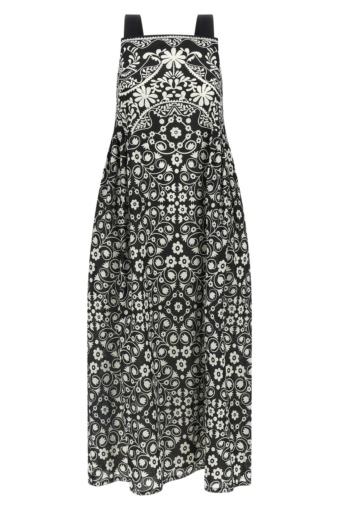 WEEKEND MAX MARA 36 long wkimoli capsule mediterranean ease dress in pure cotton voilé