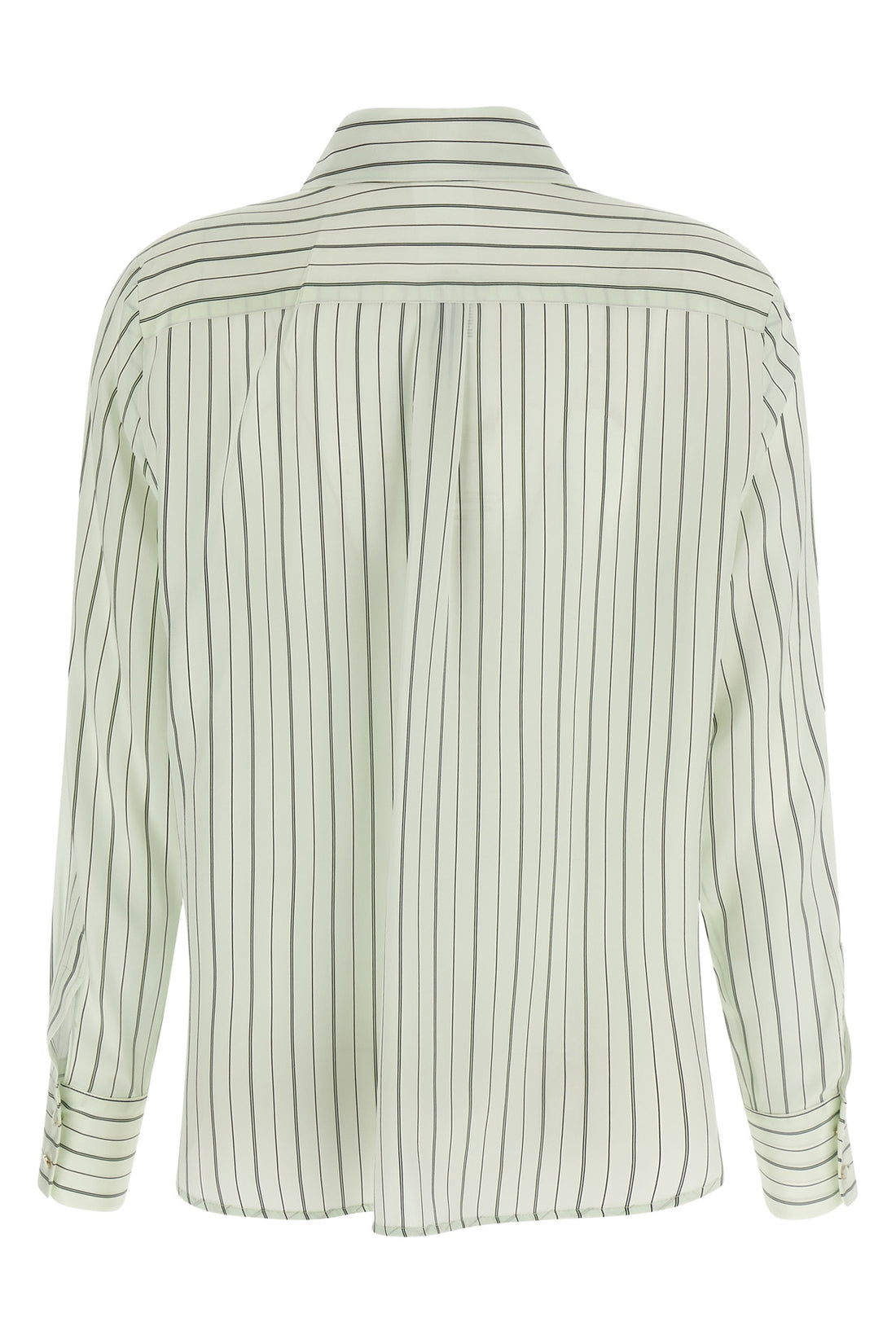 MAX MARA STUDIO 40 mstflirt crepe de chine silk shirt