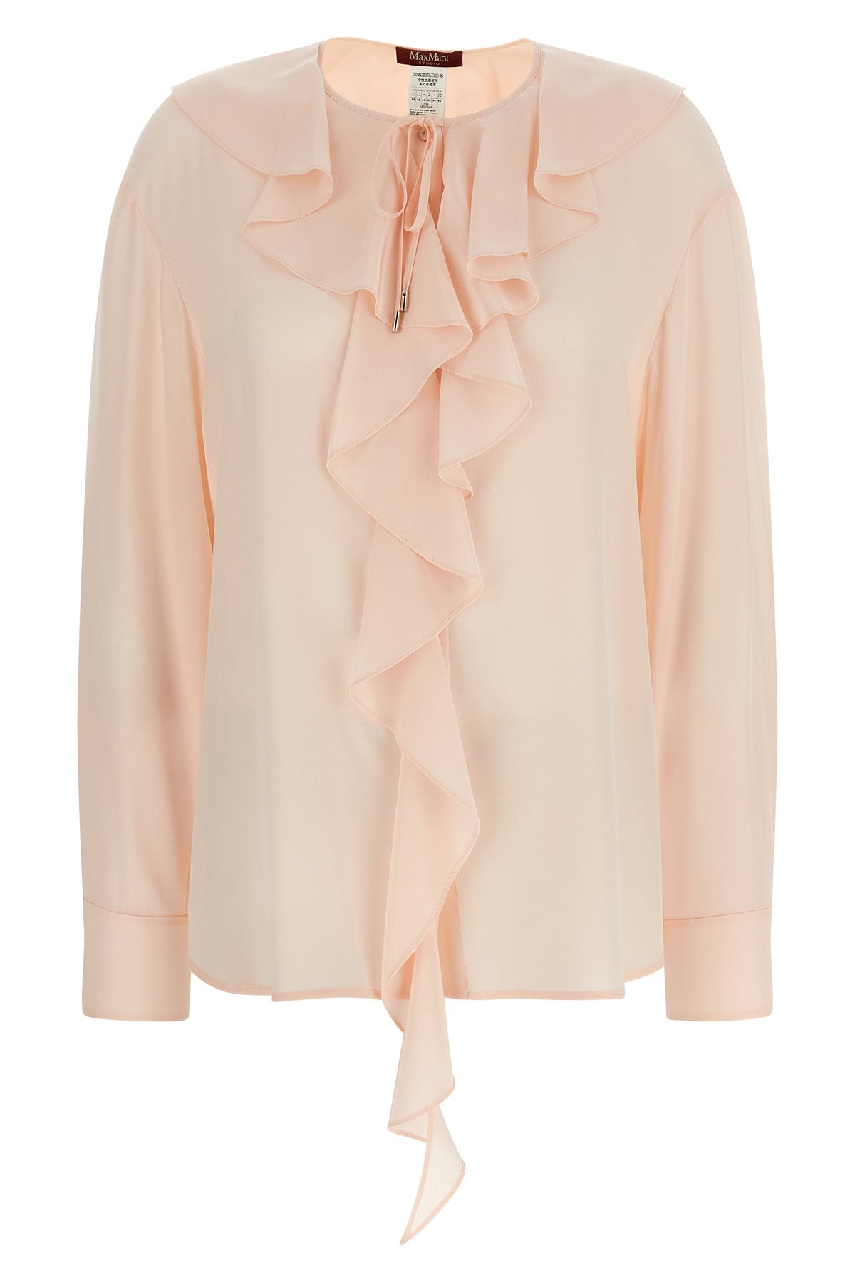 mstepica pure silk crêpe de chine blouse