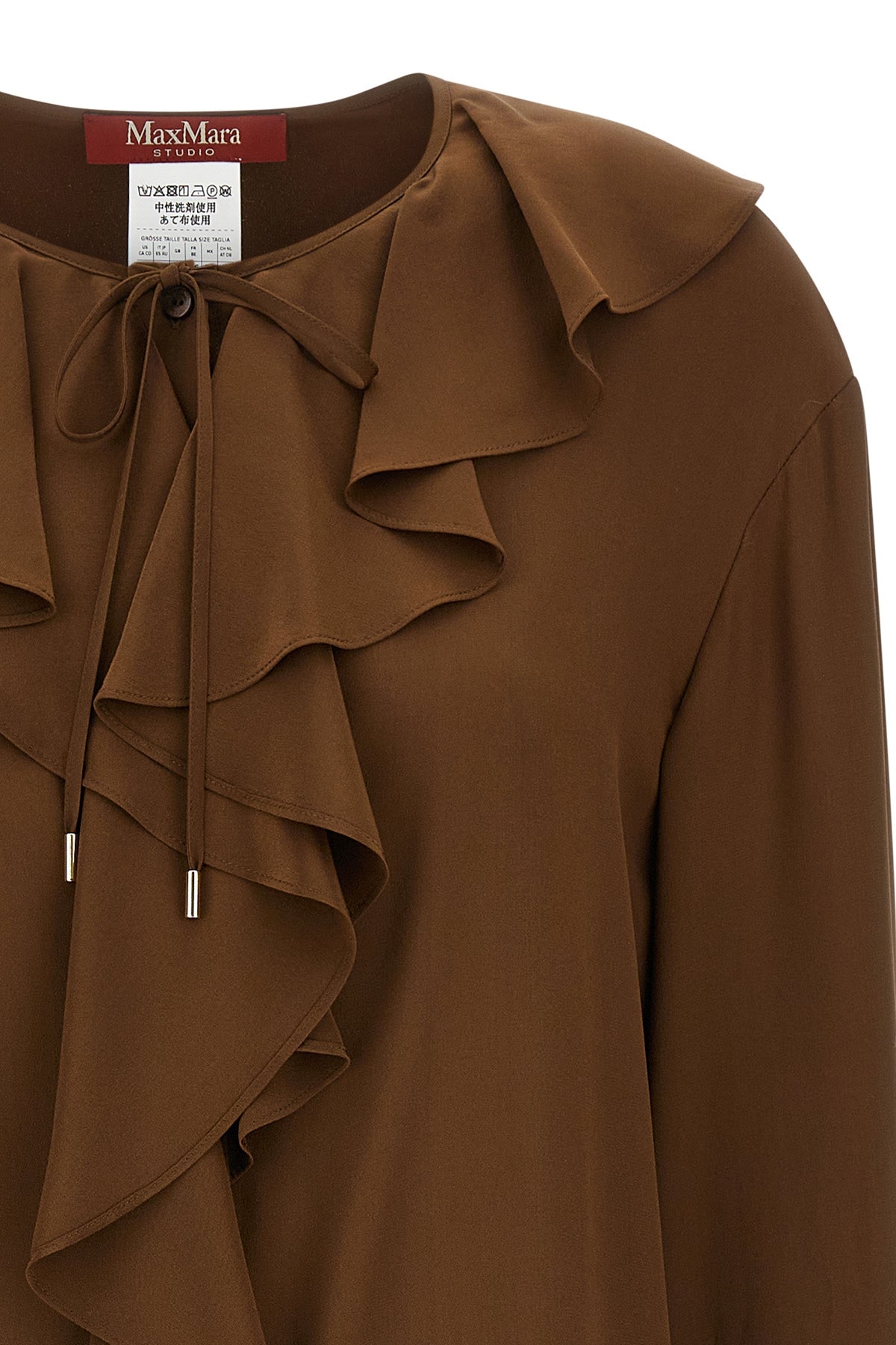 mstepica pure silk crêpe de chine blouse