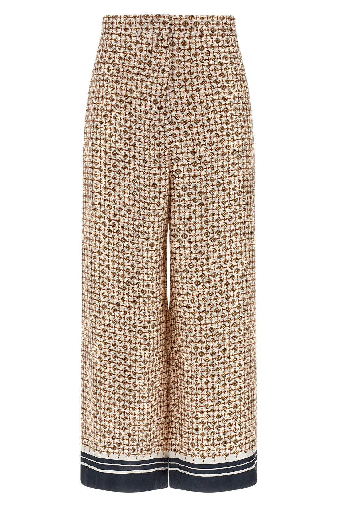 MAX MARA STUDIO 40 mstottelia silk twill trousers