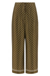 mstottelia pants in pure silk twill