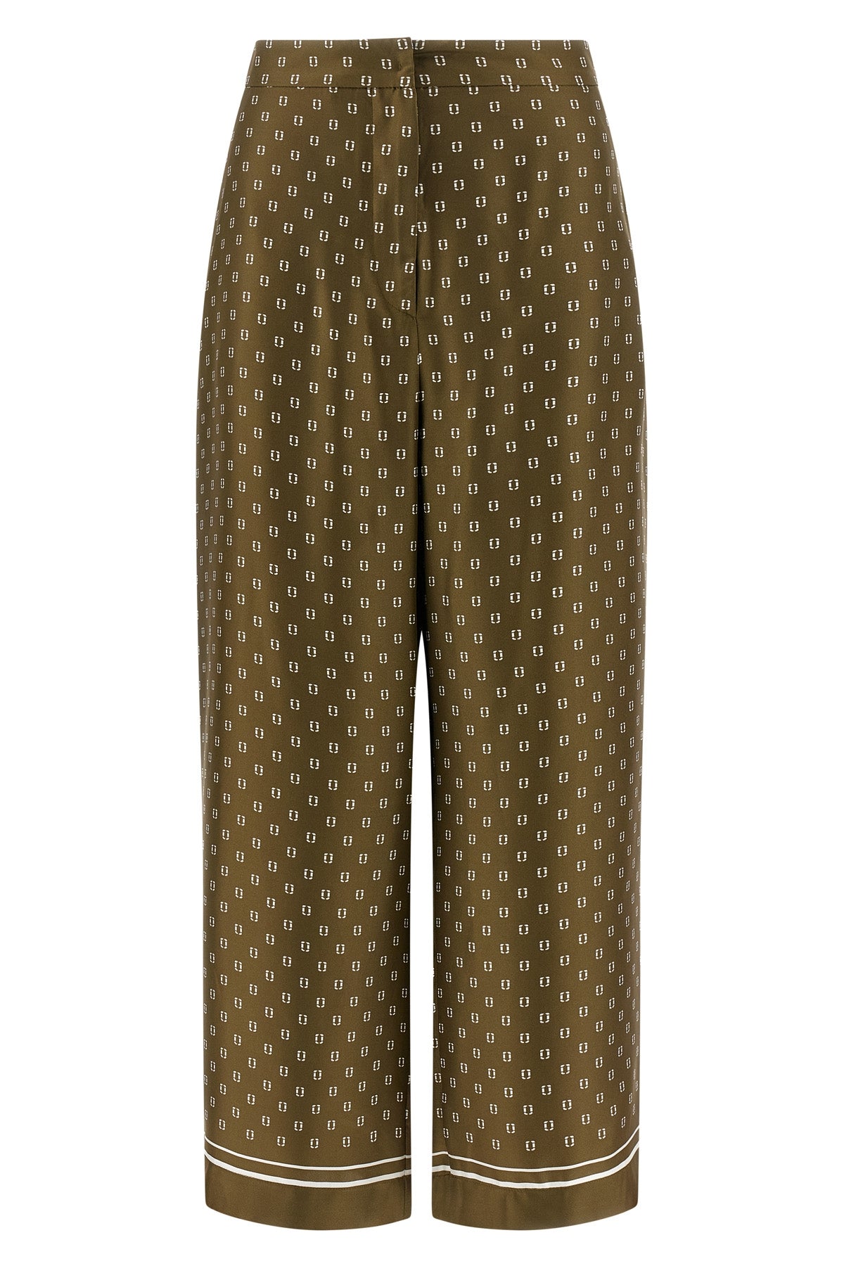 mstottelia pants in pure silk twill
