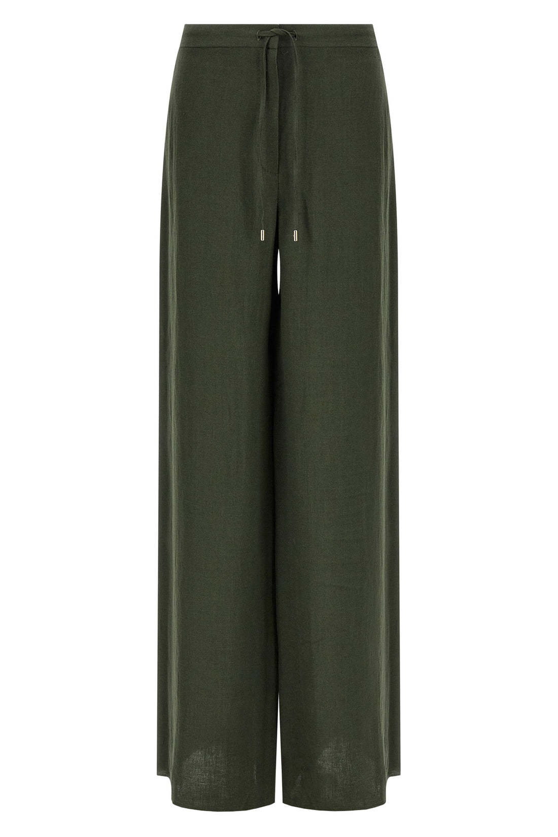 MAX MARA STUDIO 38 mstpelota trousers in pure linen délavé batavia