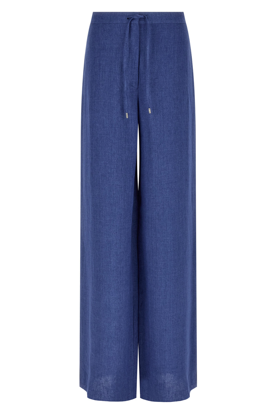 MAX MARA STUDIO 38 mstpelota trousers in pure linen délavé batavia
