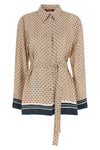 msttenuta pure silk twill shirt