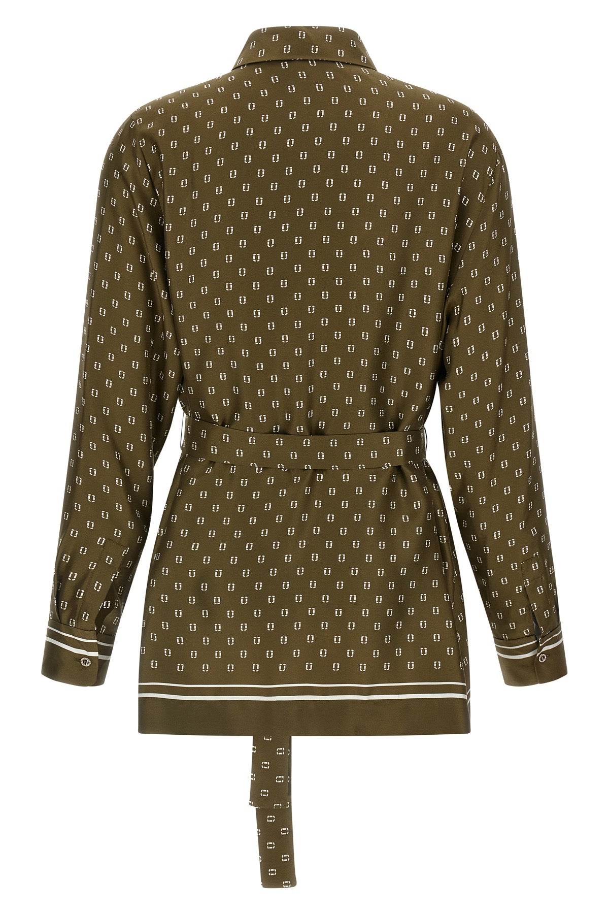 msttenuta pure silk twill shirt