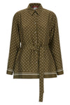 msttenuta pure silk twill shirt