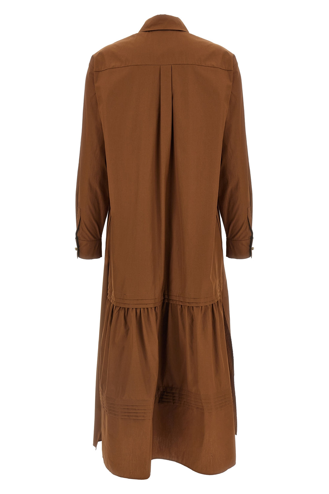 MAX MARA STUDIO 38 long mstlecito dress in cotton poplin