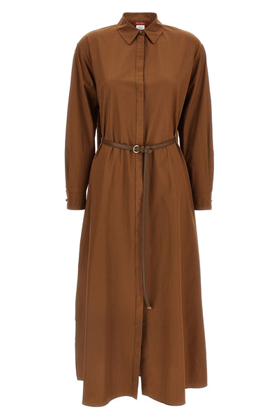 long mstlecito dress in cotton poplin