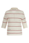 mstgallo polo shirt in silk and wool blend