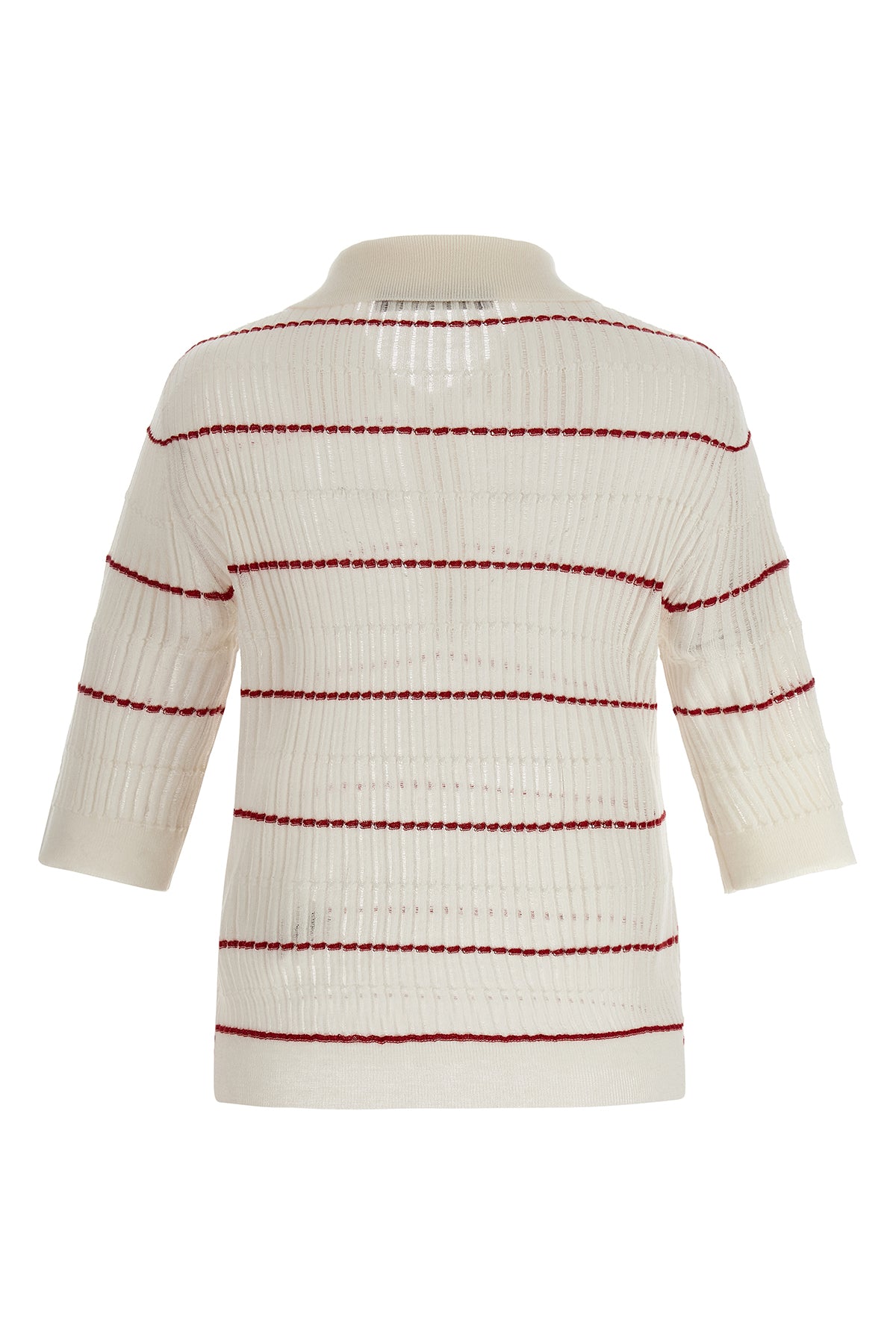 mstgallo polo shirt in silk and wool blend