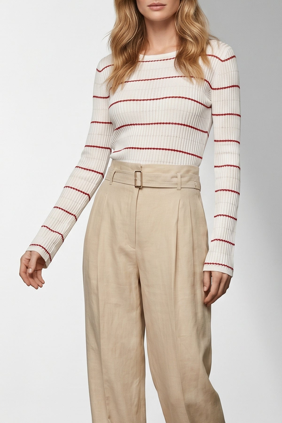 stepdone silk and wool blend sweater