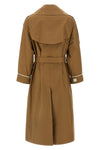 mtcutrench trench coat in waterproof cotton blend twill