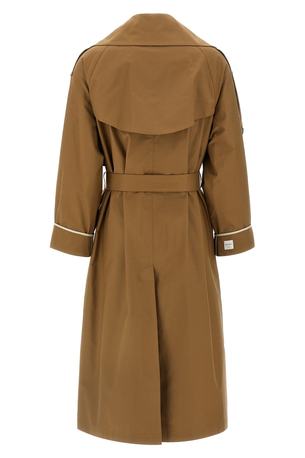 mtcutrench trench coat in waterproof cotton blend twill