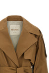 mtcutrench trench coat in waterproof cotton blend twill
