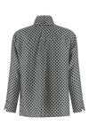 smmvittoria shirt in pure patterned silk twill