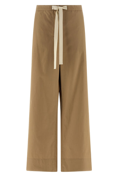 smmargento cotton poplin pants