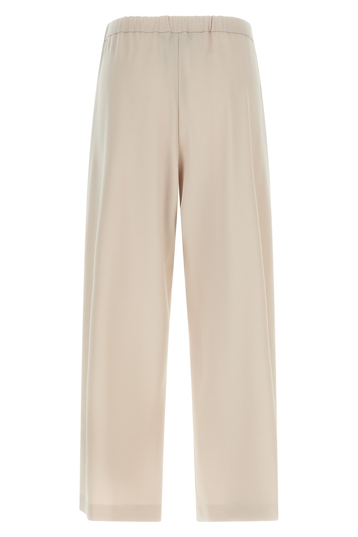 smmargenta pure wool crêpe gabardine joggers