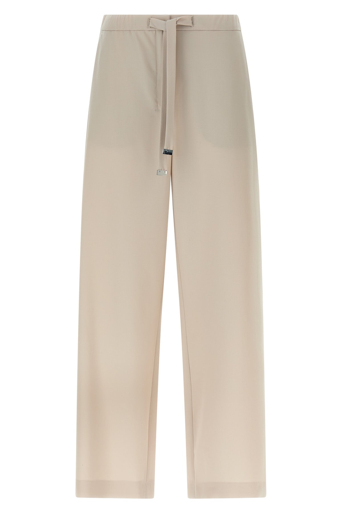 smmargenta pure wool crêpe gabardine joggers