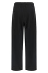 smmargenta pure wool crêpe gabardine joggers