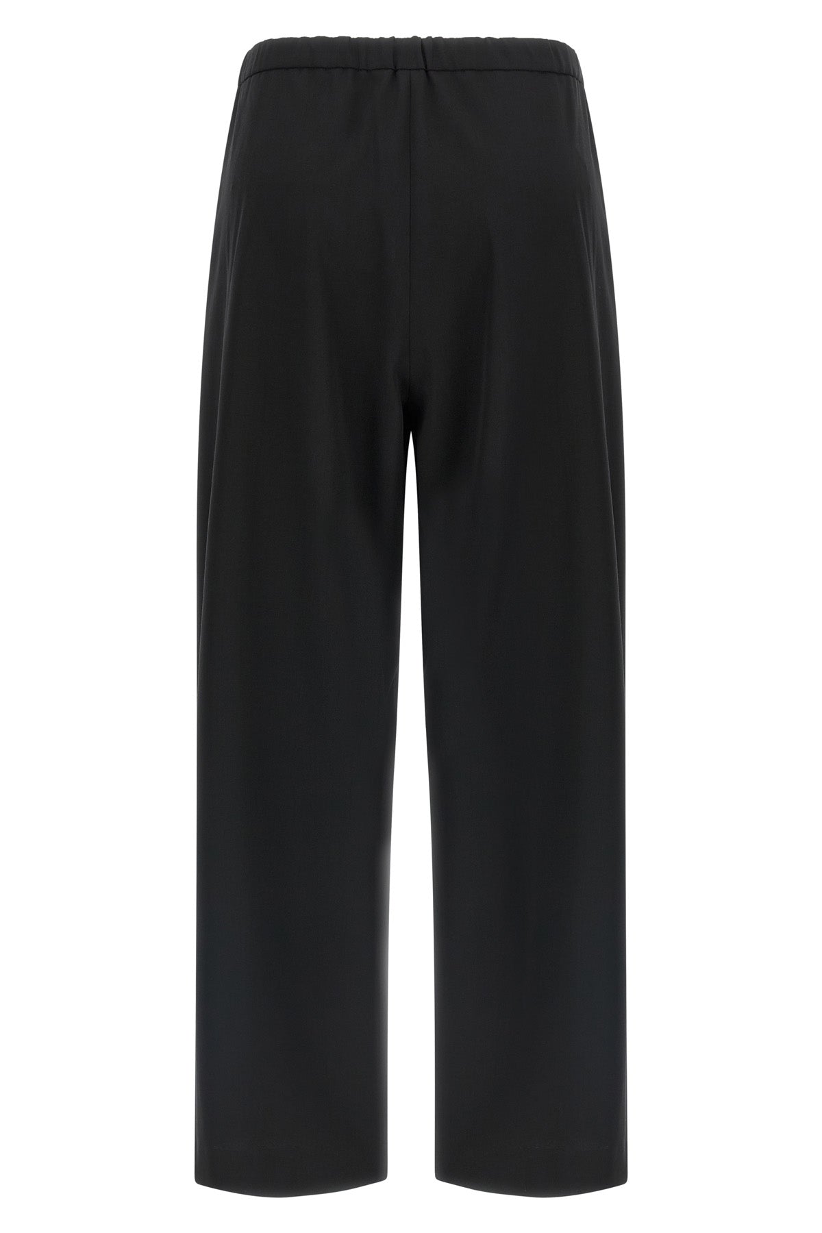smmargenta pure wool crêpe gabardine joggers