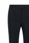 smmfatina trousers in double cotton and stretch viscose