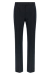 smmfatina trousers in double cotton and stretch viscose