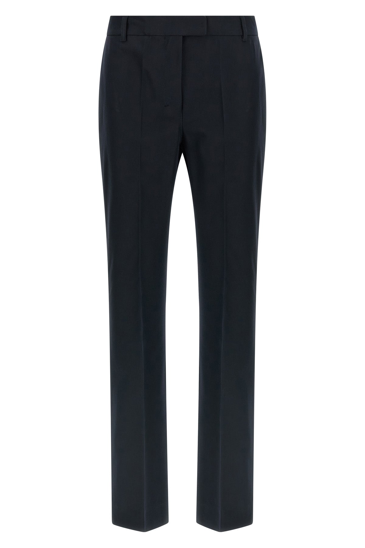 smmfatina trousers in double cotton and stretch viscose