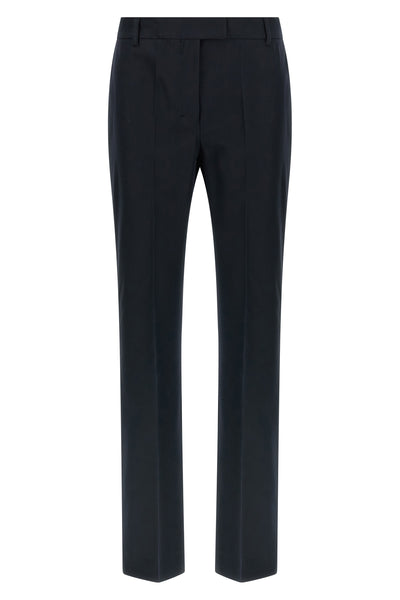 smmfatina trousers in double cotton and stretch viscose