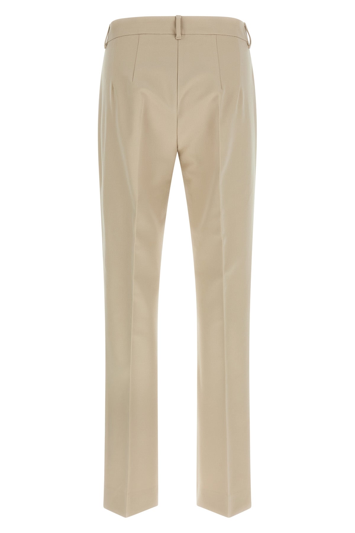 smmfatina trousers in double cotton and stretch viscose