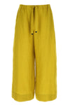 smmaurora trousers in pure linen canvas