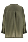 smmracconto silk blend organza shirt